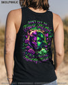 DON'T TRY TO FIGURE ME OUT SKULL ALL OVER PRINT - YHDU1104252