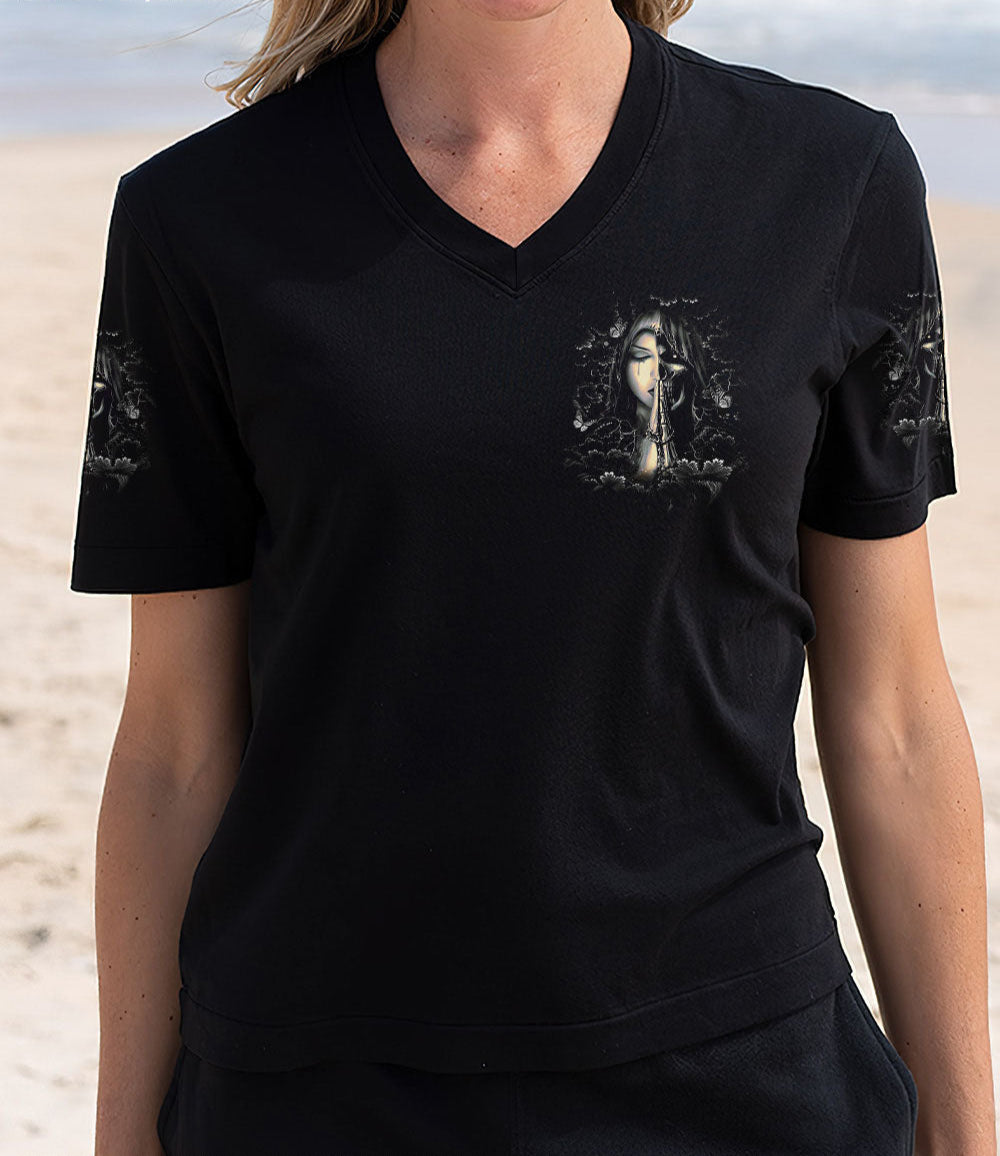 DON'T TRY TO FIGURE ME OUT SKULL ALL OVER PRINT - YHDU1203251