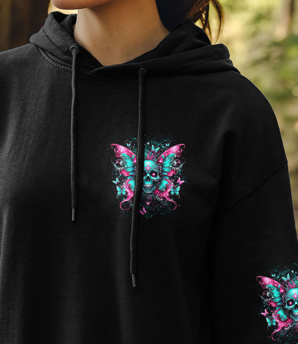 KARMA FAIRY SKULL WINGS ALL OVER PRINT - YHDU1303252