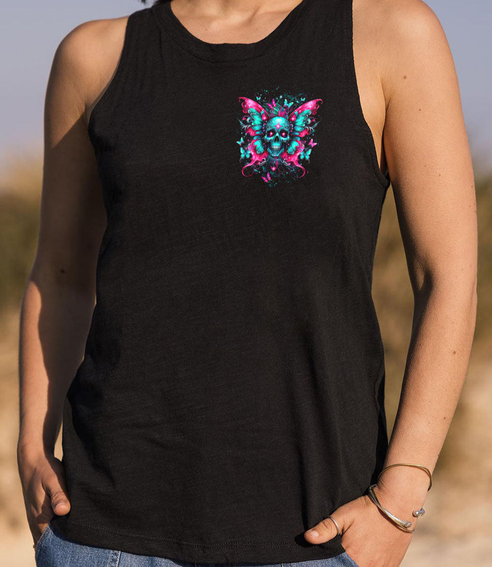 KARMA FAIRY SKULL WINGS ALL OVER PRINT - YHDU1303252