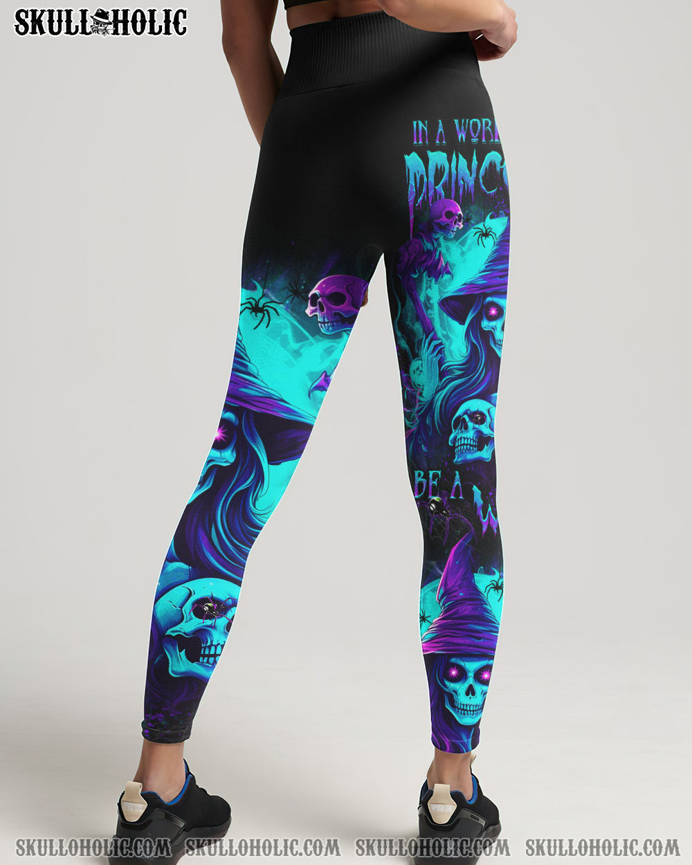 IN A WORLD FULL OF PRINCESSES BE A WITCH HALLOWEEN ALL OVER PRINT - YHDU2507234