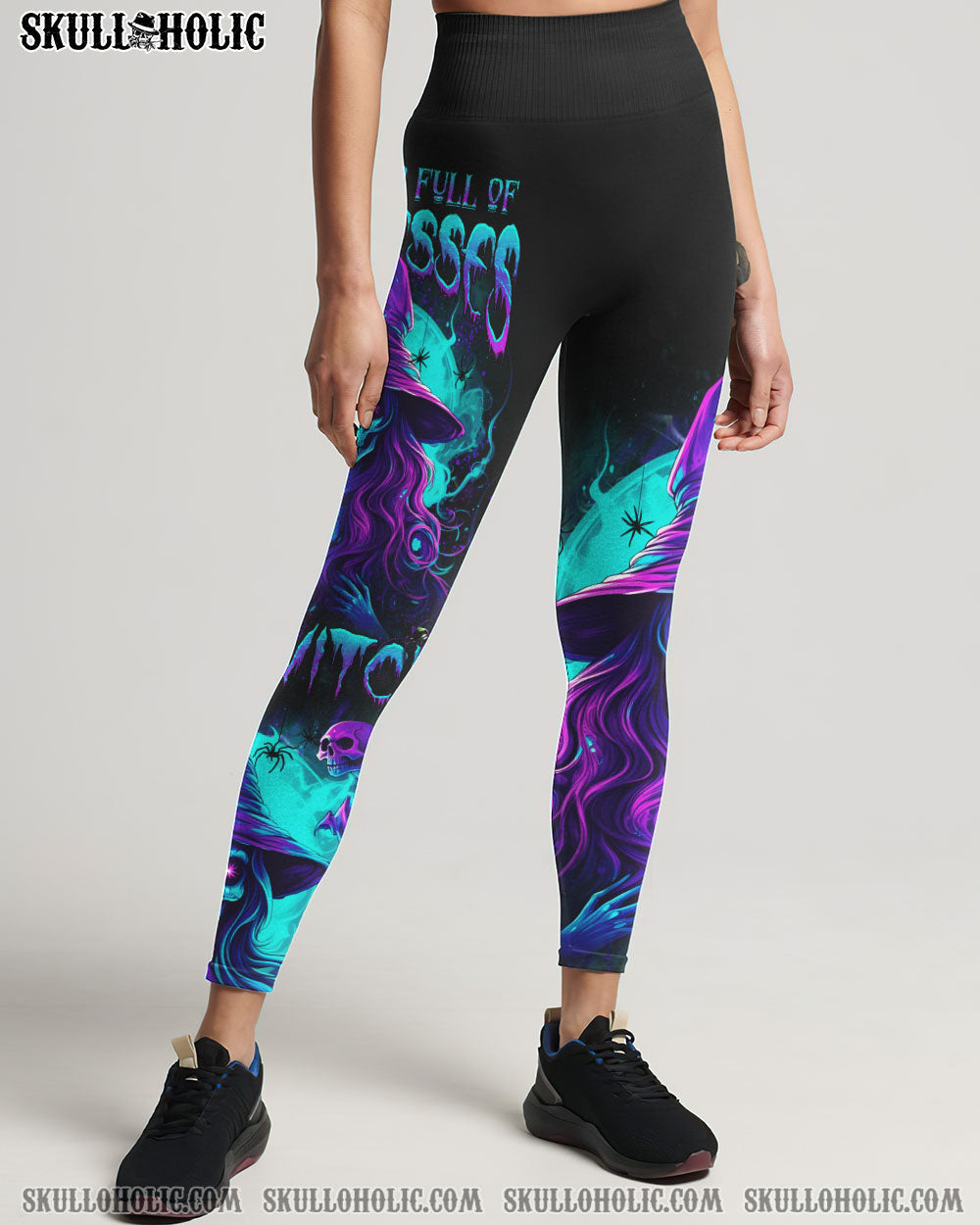 IN A WORLD FULL OF PRINCESSES BE A WITCH HALLOWEEN ALL OVER PRINT - YHDU2507234