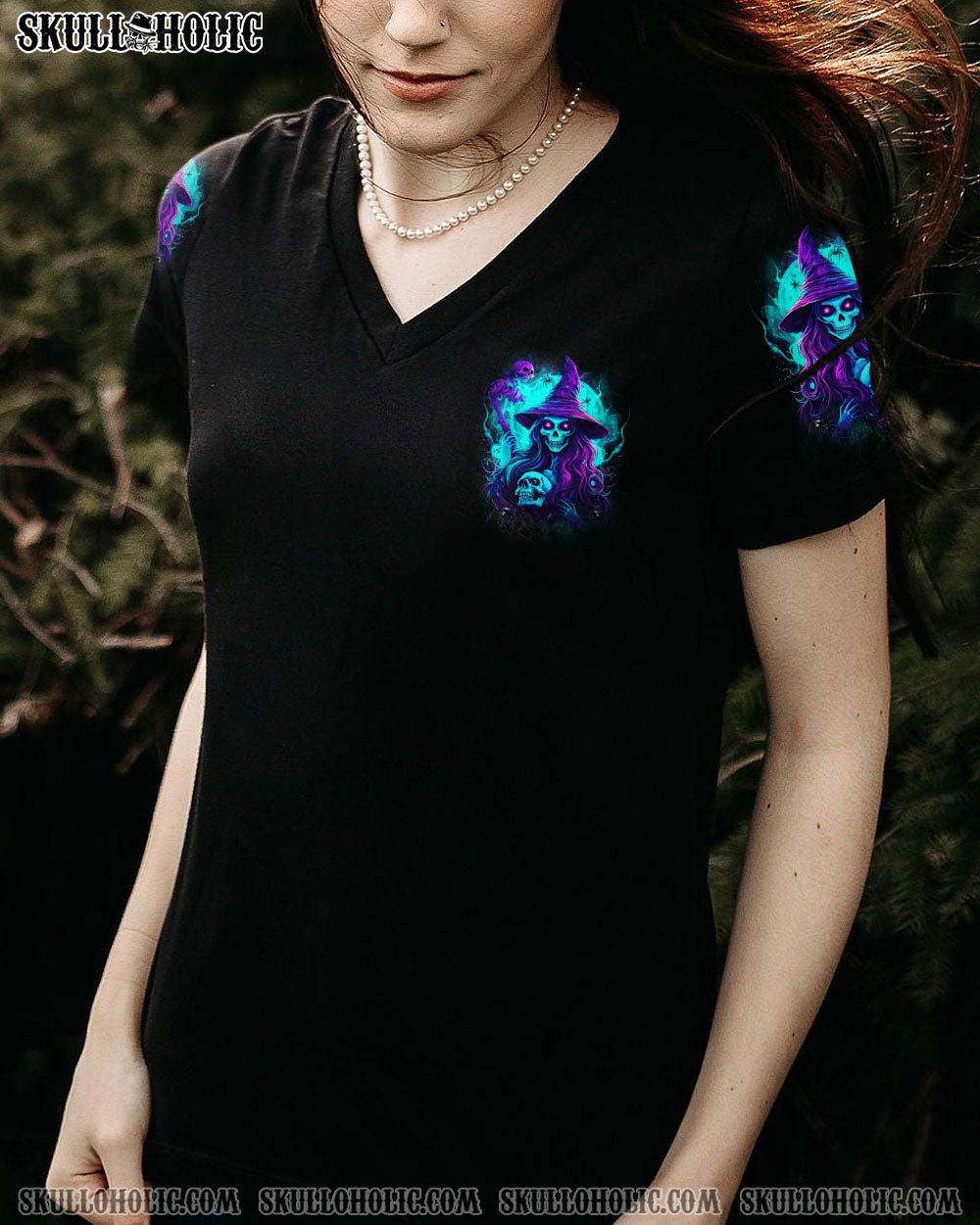 IN A WORLD FULL OF PRINCESSES BE A WITCH HALLOWEEN ALL OVER PRINT - YHDU2507234