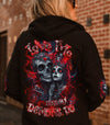 LOVE ME LIKE MY DEMONS DO SKULL ALL OVER PRINT - YHDU2702252