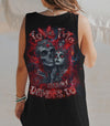 LOVE ME LIKE MY DEMONS DO SKULL ALL OVER PRINT - YHDU2702252