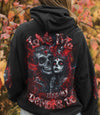 LOVE ME LIKE MY DEMONS DO SKULL ALL OVER PRINT - YHDU2702252