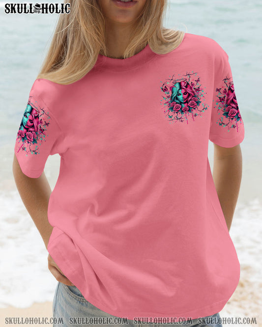 DON'T TRY TO FIGURE ME OUT SKULL ALL OVER PRINT - YHHG0104253