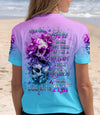 THE GOOD GIRL IN ME GOT TIRED SKULL ROSE ALL OVER PRINT - YHHG0303251