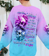 THE GOOD GIRL IN ME GOT TIRED SKULL ROSE ALL OVER PRINT - YHHG0303251