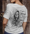 JUST A WOMAN WHO LOVES SKULL AND HAS TATTOOS ALL OVER PRINT - YHHG0403251