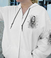 JUST A WOMAN WHO LOVES SKULL AND HAS TATTOOS ALL OVER PRINT - YHHG0403251