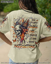 YOU COULDN'T HANDLE ME SKULL ALL OVER PRINT - YHHG0404253