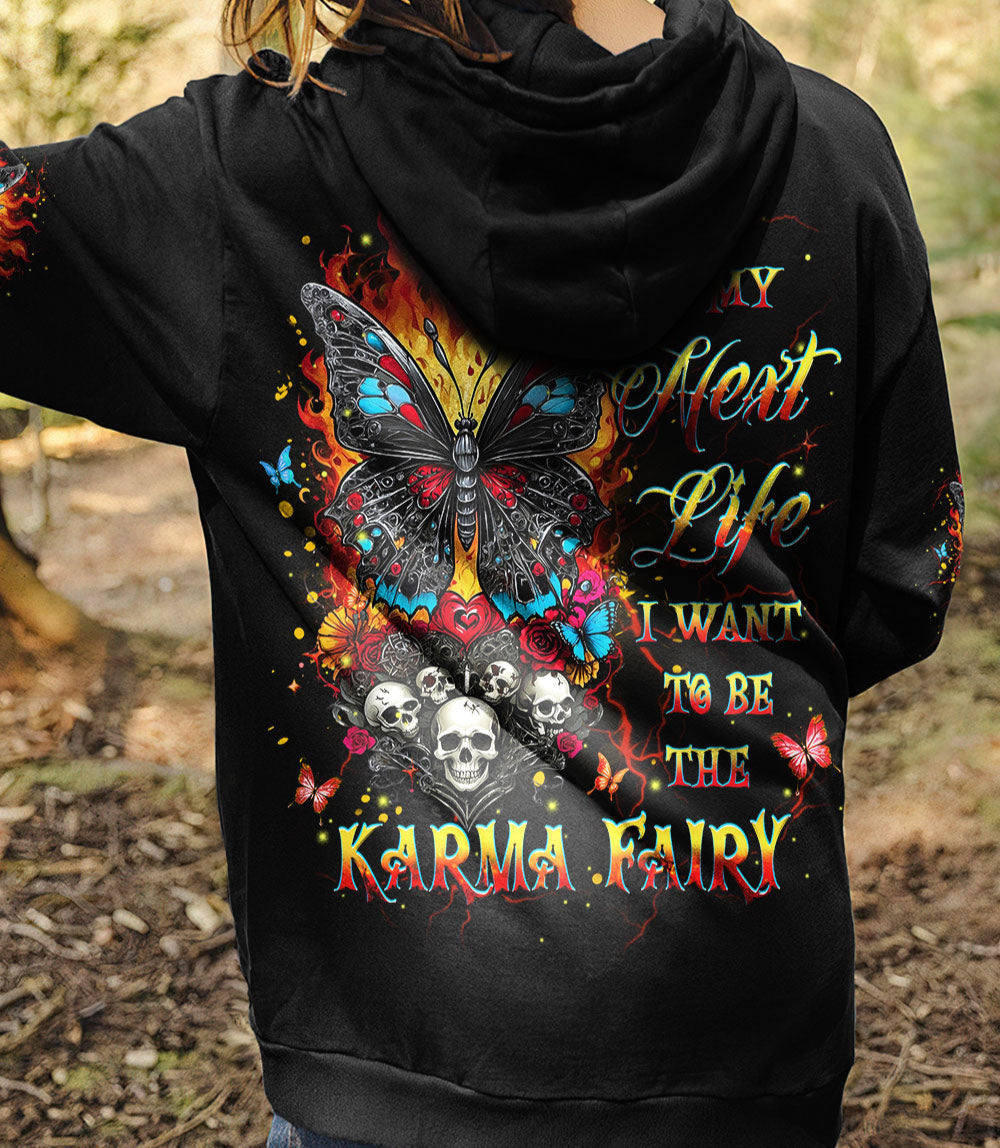 KARMA FAIRY SUGAR SKULL ALL OVER PRINT - YHHG0603252