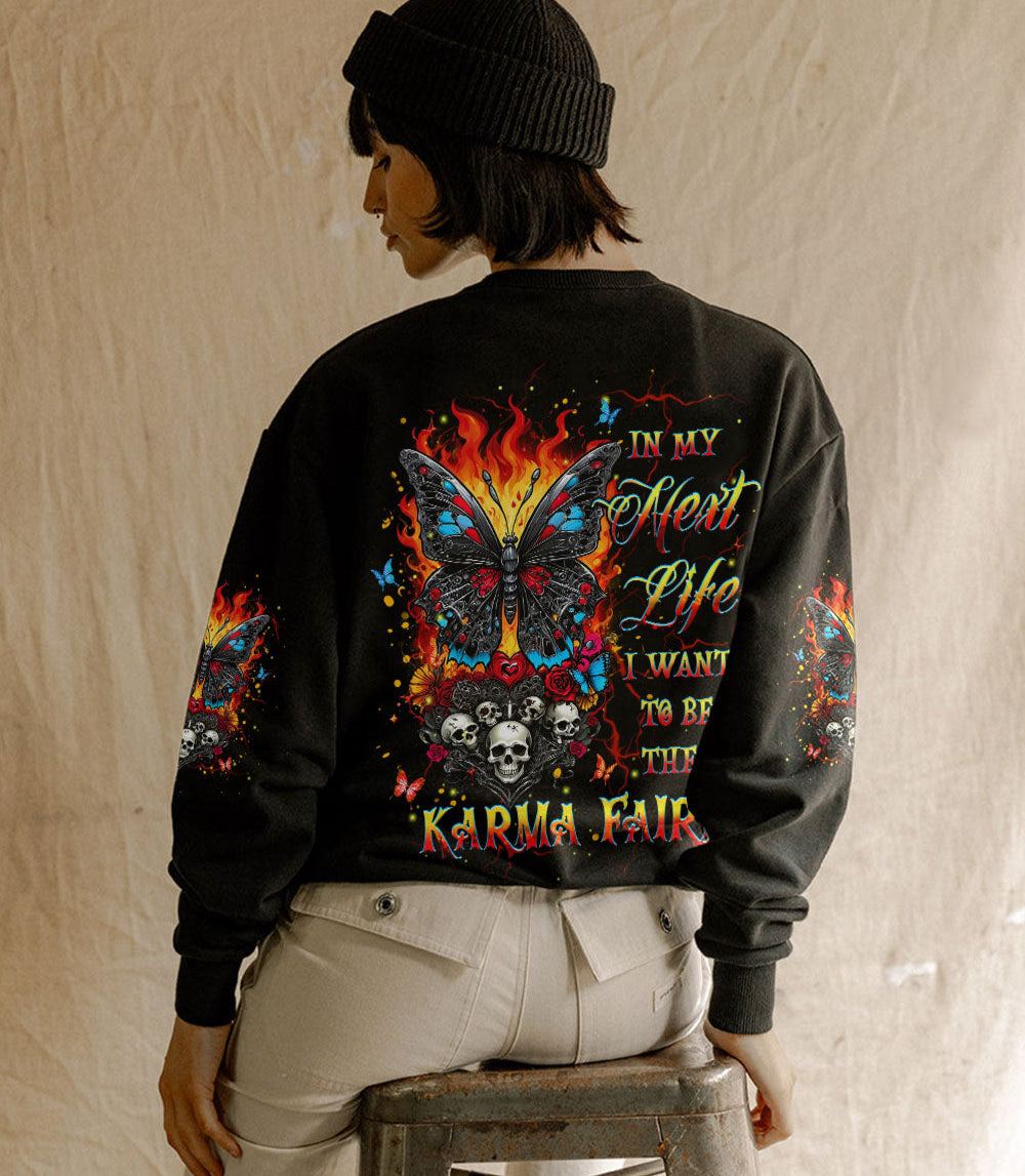 KARMA FAIRY SUGAR SKULL ALL OVER PRINT - YHHG0603252
