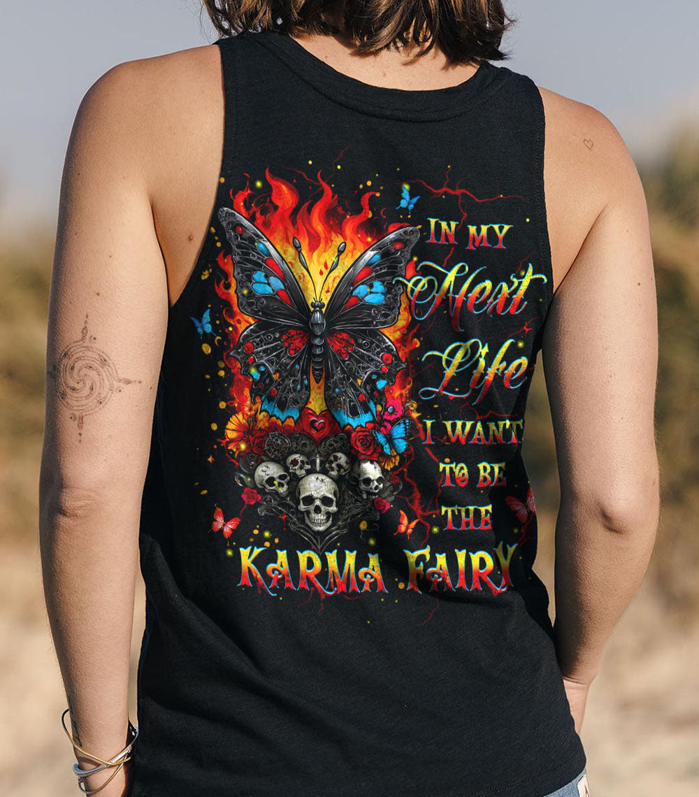 KARMA FAIRY SUGAR SKULL ALL OVER PRINT - YHHG0603252