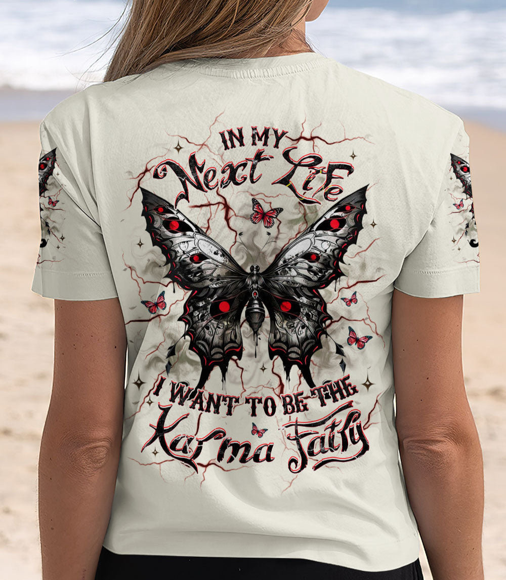 KARMA FAIRY SKULL BUTTERFLY ALL OVER PRINT - YHHG0703252