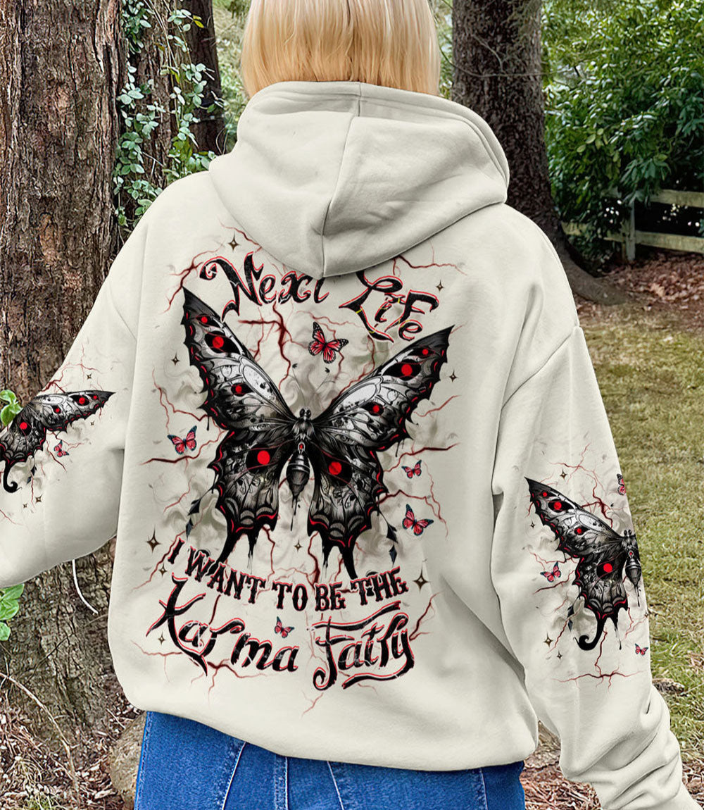 KARMA FAIRY SKULL BUTTERFLY ALL OVER PRINT - YHHG0703252
