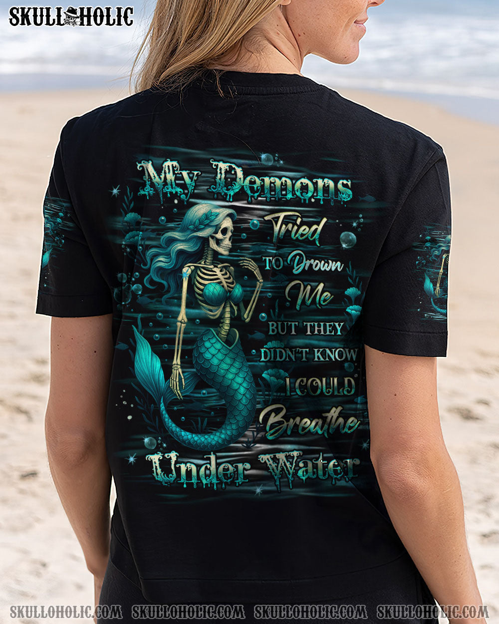 MY DEMONS TRIED TO DROWN ME ALL OVER PRINT - YHHG0905251