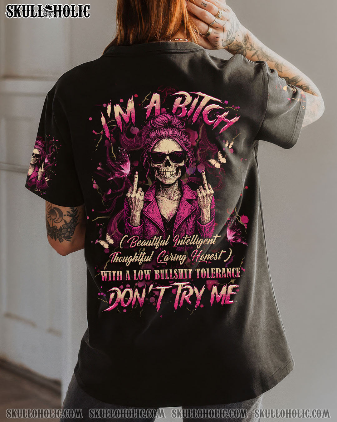 I'M A B DON'T TRY ME ALL OVER PRINT - YHHG1205251