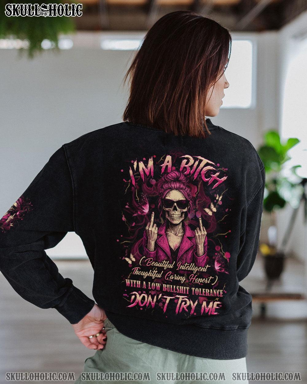 I'M A B DON'T TRY ME ALL OVER PRINT - YHHG1205251