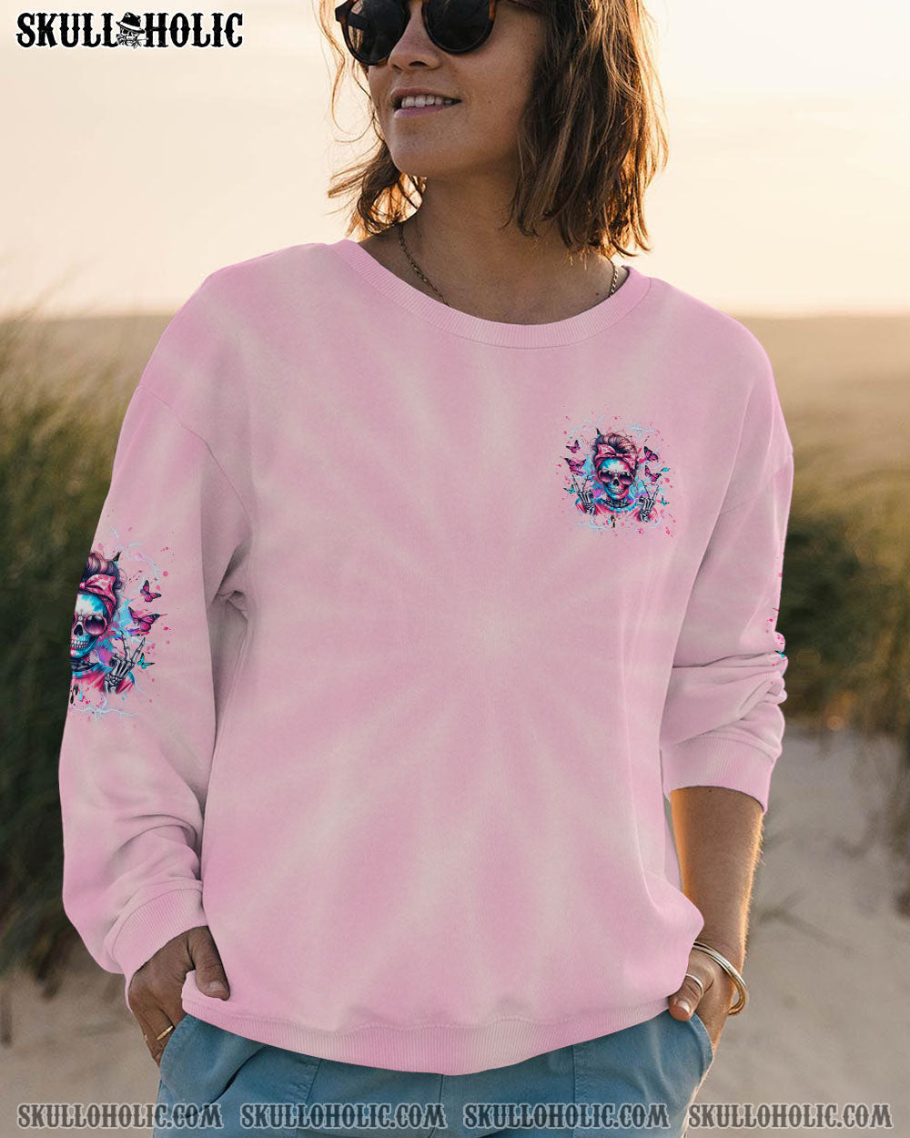 I AM WHO I AM SKULL ALL OVER PRINT - YHHG1804251