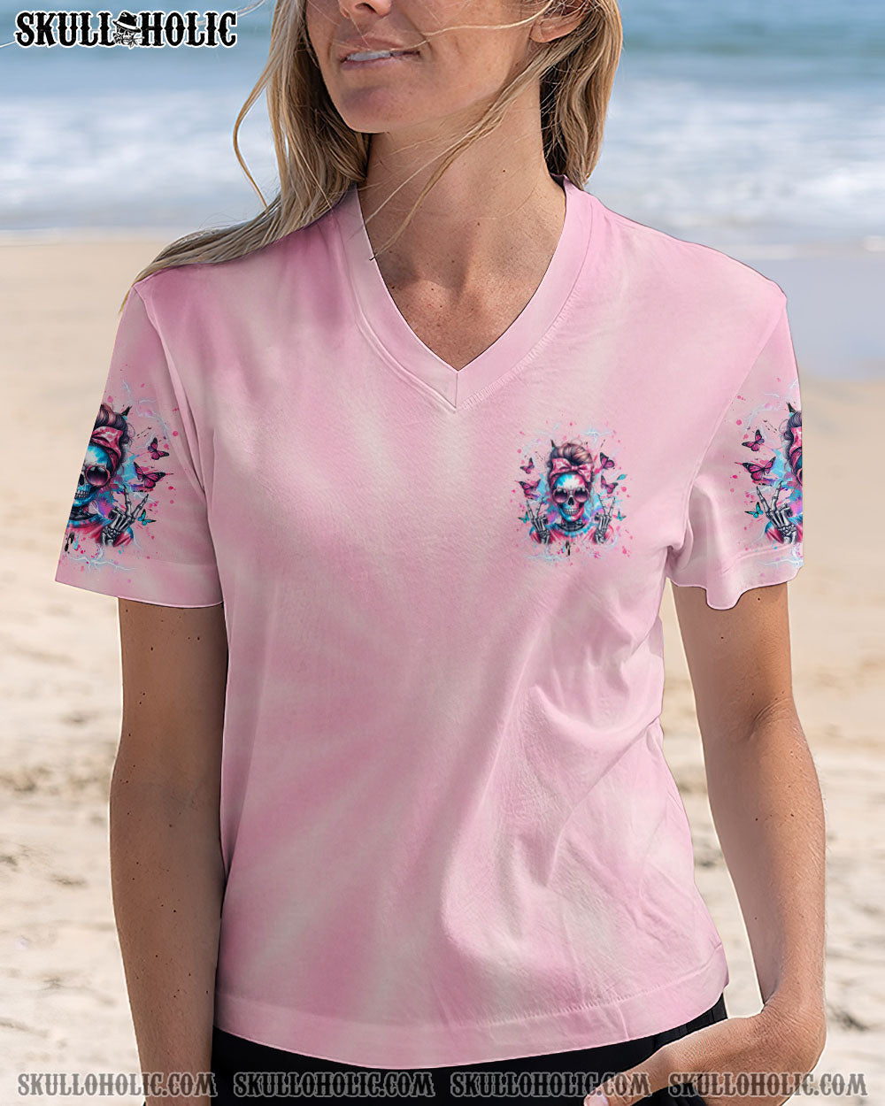 I AM WHO I AM SKULL ALL OVER PRINT - YHHG1804251