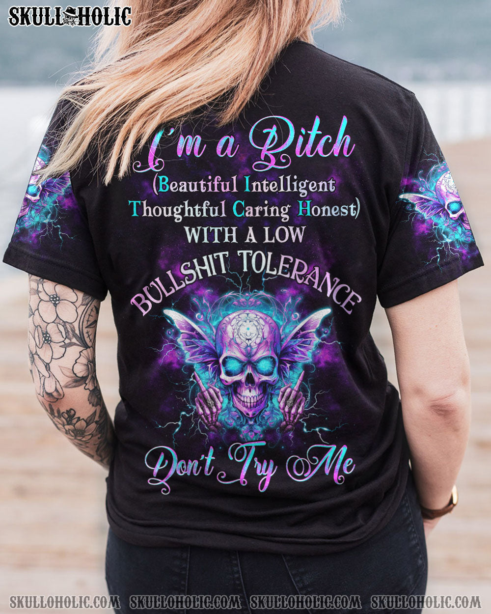 I'M A B DON'T TRY ME ALL OVER PRINT - YHHG1809233