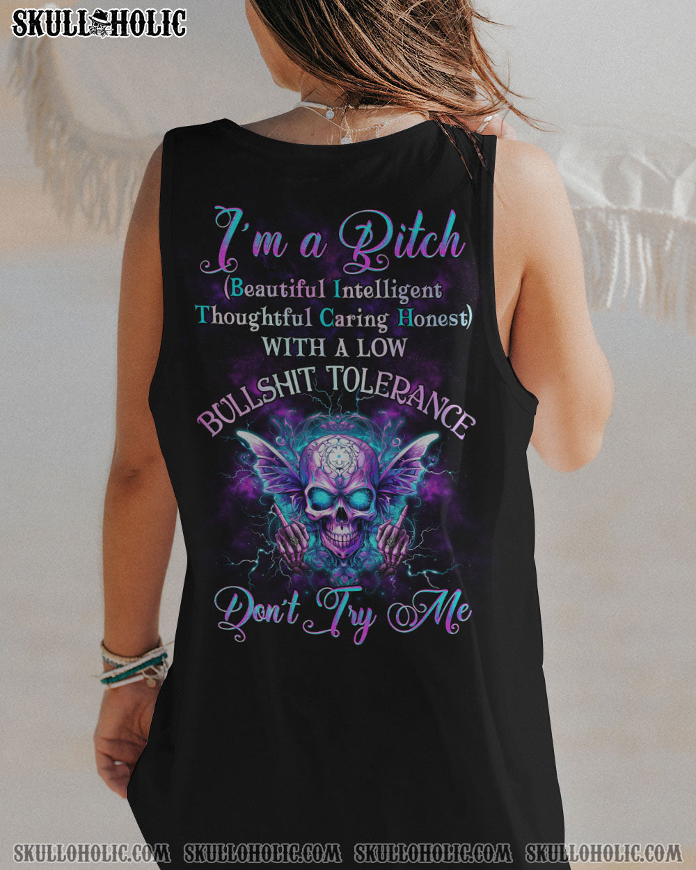 I'M A B DON'T TRY ME ALL OVER PRINT - YHHG1809233