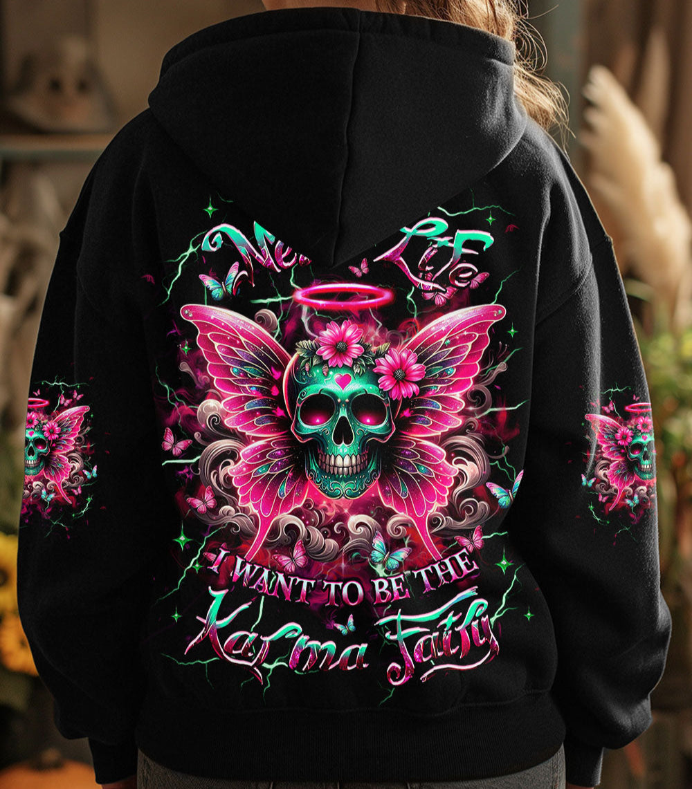 KARMA FAIRY SKULL WINGS ALL OVER PRINT - YHHG1903252