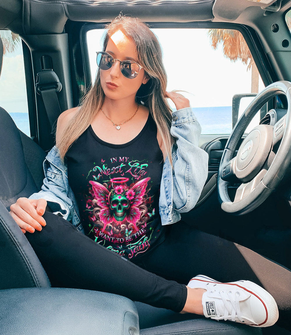 KARMA FAIRY SKULL WINGS ALL OVER PRINT - YHHG1903252