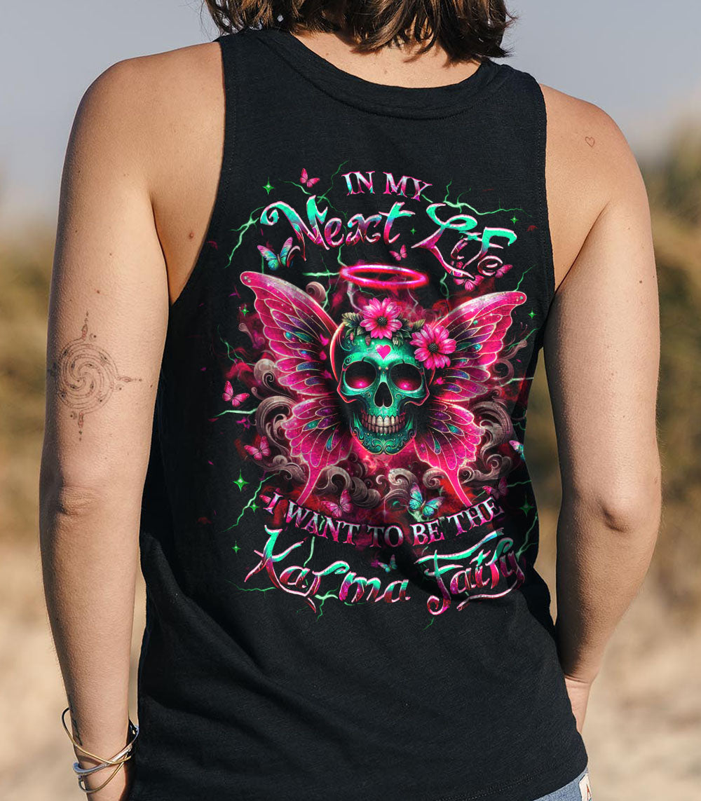 KARMA FAIRY SKULL WINGS ALL OVER PRINT - YHHG1903252