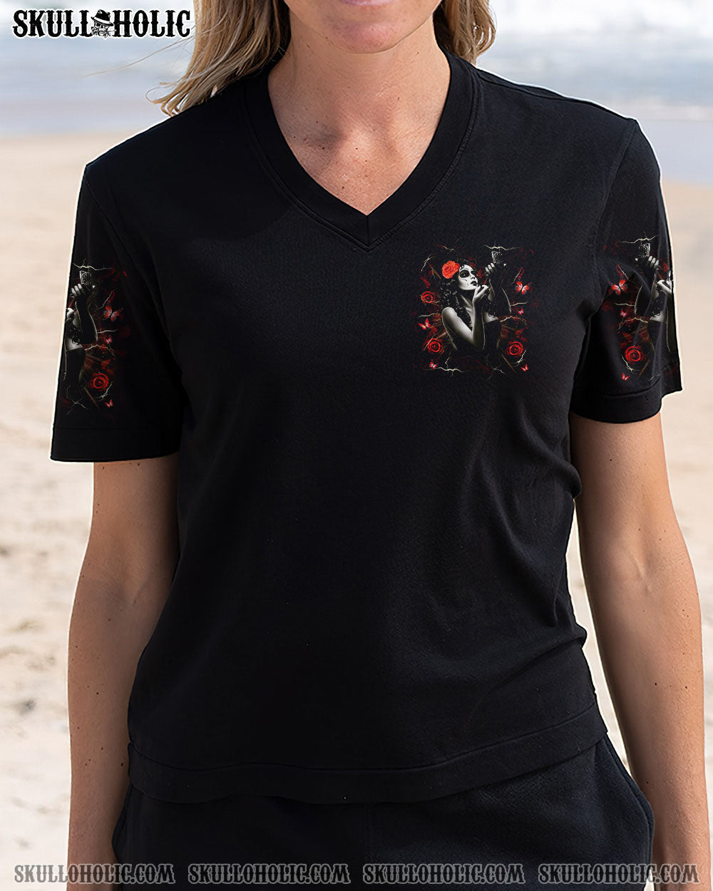 BEHIND EVERY CRAZY B ALL OVER PRINT - YHHG1904252