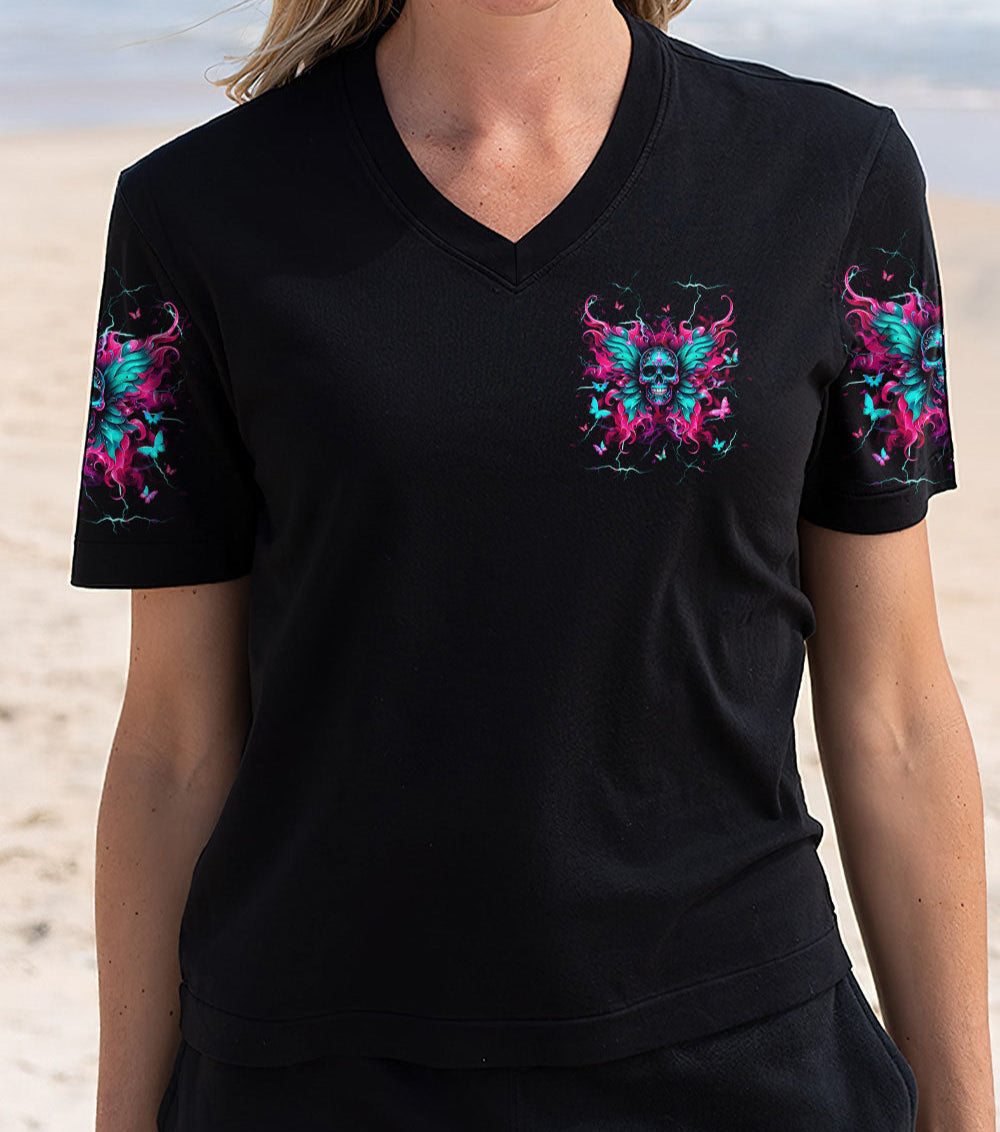 KARMA FAIRY SKULL WINGS ALL OVER PRINT - YHHG2103254