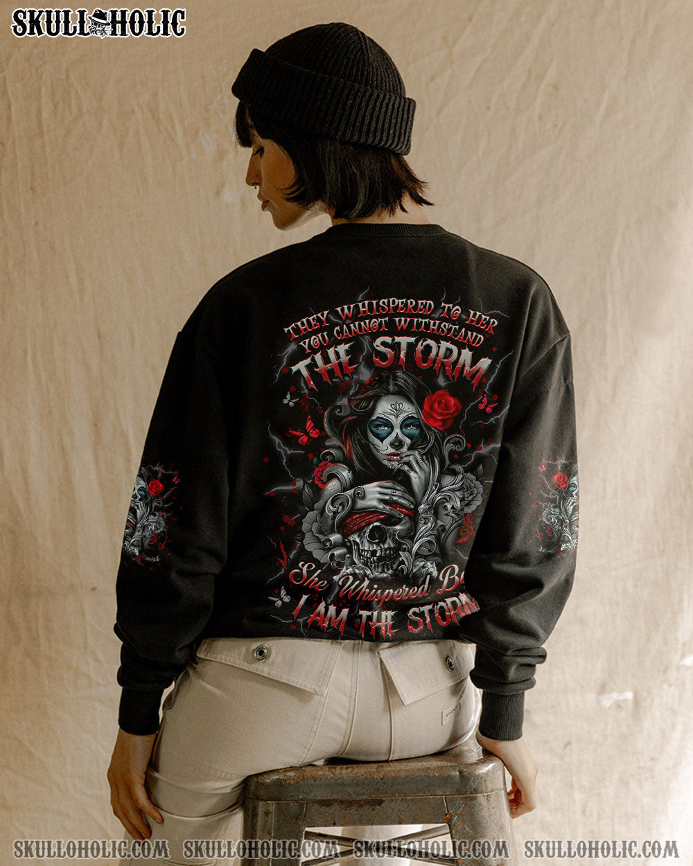 I AM THE STORM SKULL LADY ALL OVER PRINT - YHHG2104251
