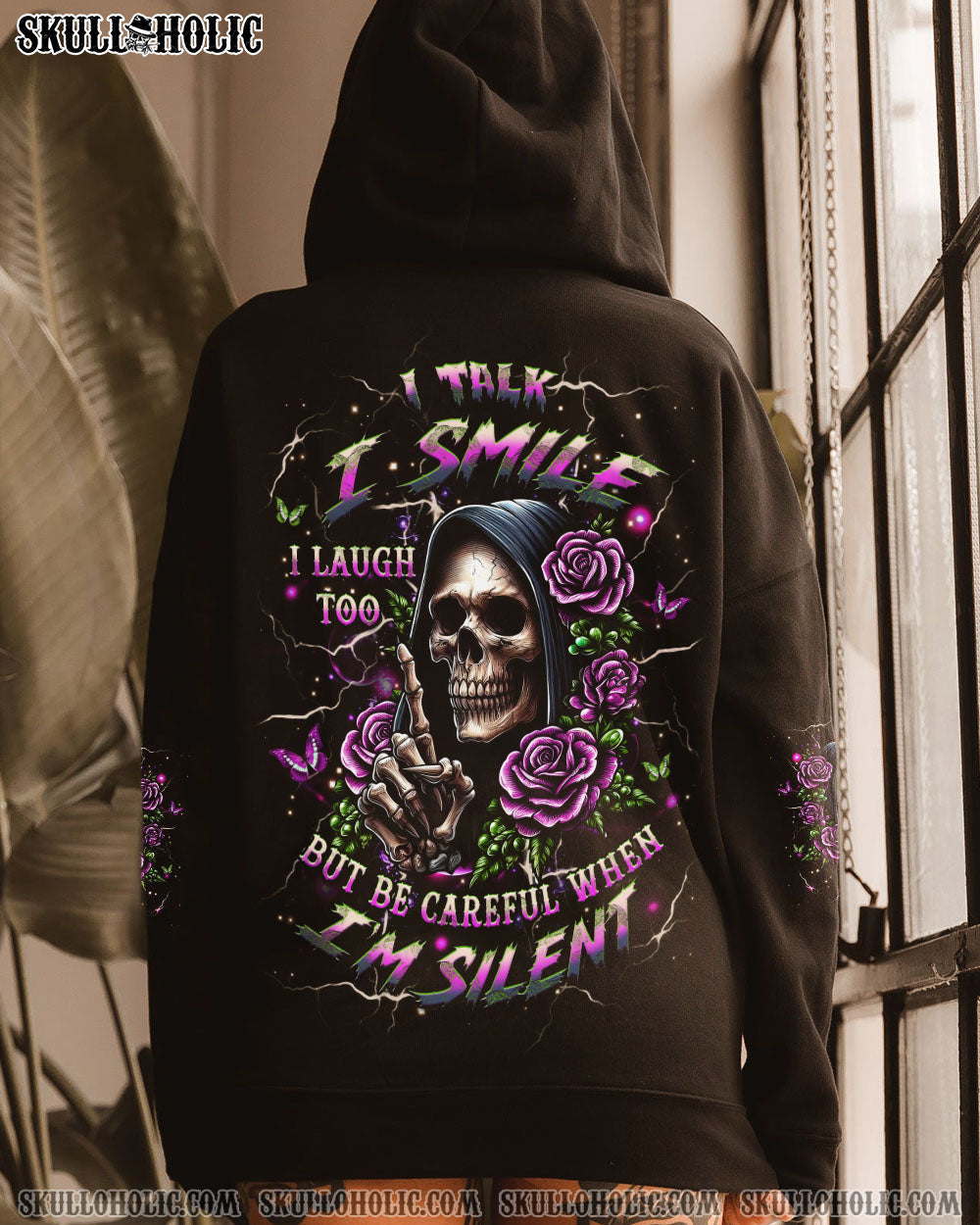 BE CAREFUL WHEN I'M SILENT REAPER ALL OVER PRINT - YHHG2204251