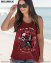 LOVE ME LIKE MY DEMONS DO SKULL ALL OVER PRINT - YHHG2403251