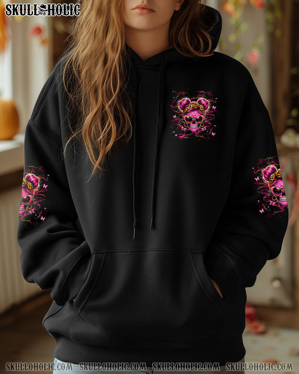 I AM A SWEET GIRL BUT IF YOU PISS ME OFF SKULL ALL OVER PRINT - YHHG2503252