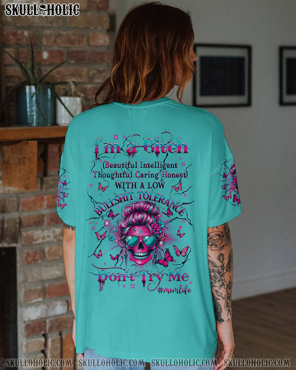 I'M A B DON'T TRY ME MOMLIFE ALL OVER PRINT - YHHG2603253