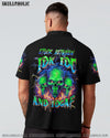 STUCK BETWEEN IDK IDC AND IDGAF SKULL ALL OVER PRINT - YHHN1112234