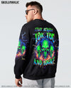STUCK BETWEEN IDK IDC AND IDGAF SKULL ALL OVER PRINT - YHHN1112234
