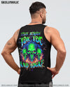 STUCK BETWEEN IDK IDC AND IDGAF SKULL ALL OVER PRINT - YHHN1112234