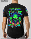 STUCK BETWEEN IDK IDC AND IDGAF SKULL ALL OVER PRINT - YHHN1112234