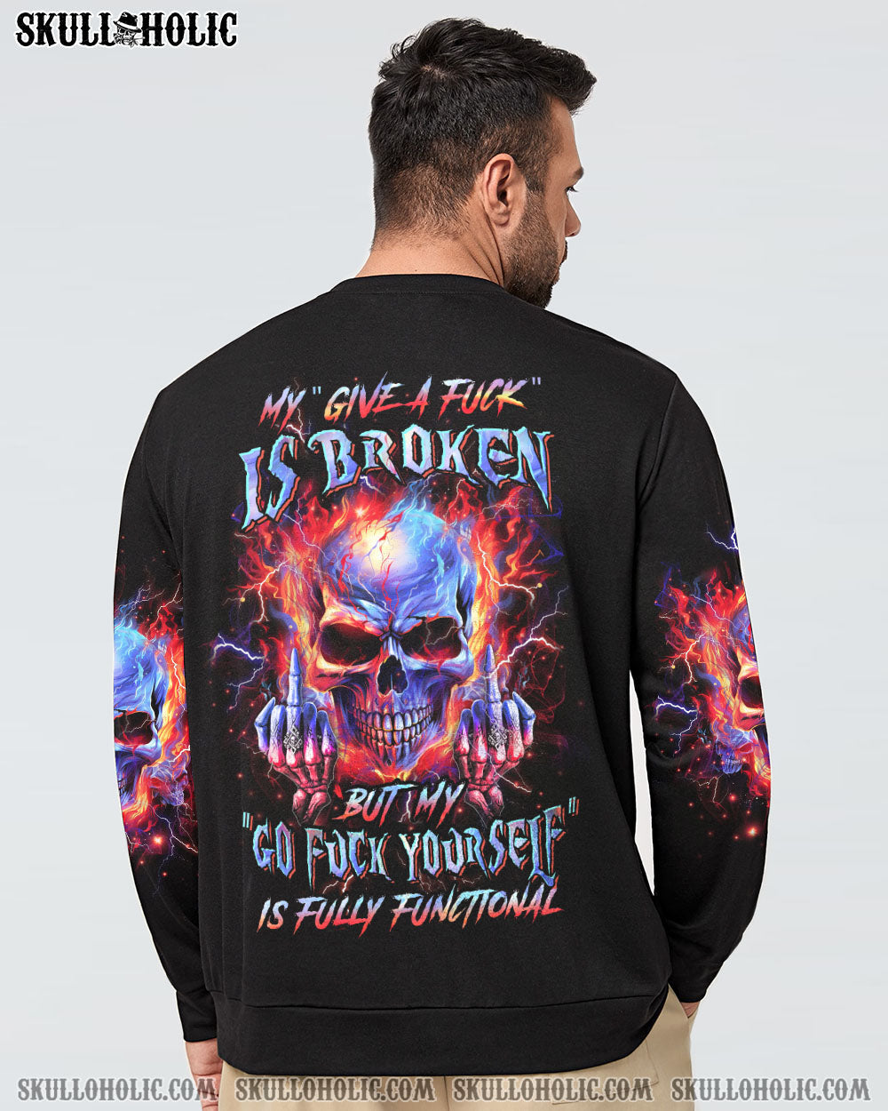 MY GIVE A F SKULL ALL OVER PRINT - YHHN1812232