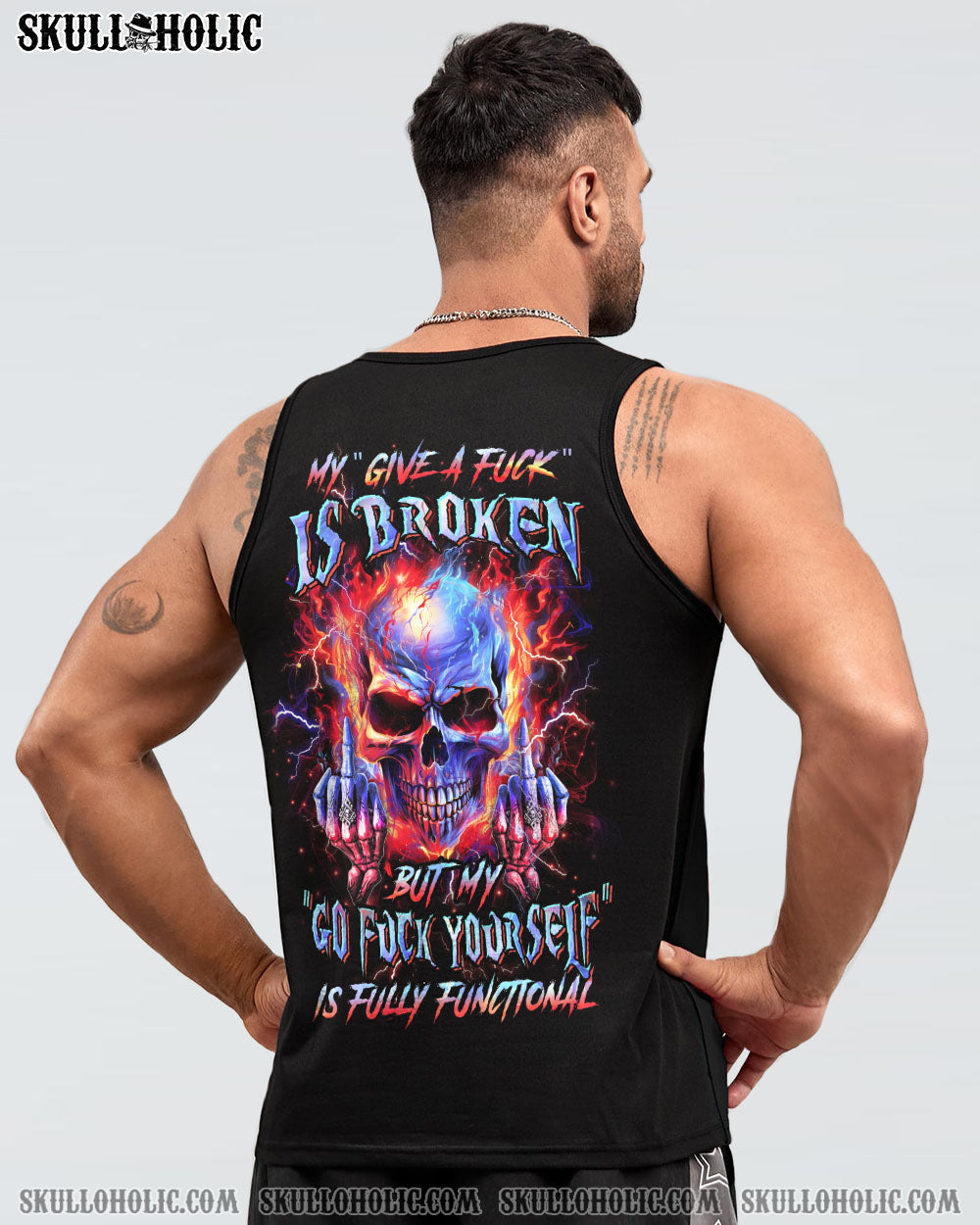 MY GIVE A F SKULL ALL OVER PRINT - YHHN1812232