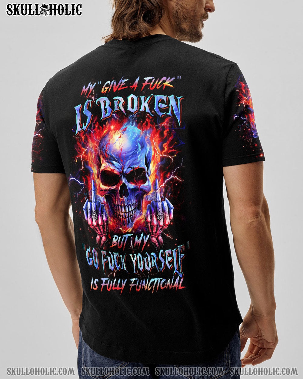 MY GIVE A F SKULL ALL OVER PRINT - YHHN1812232