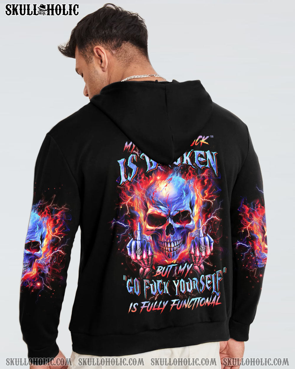MY GIVE A F SKULL ALL OVER PRINT - YHHN1812232