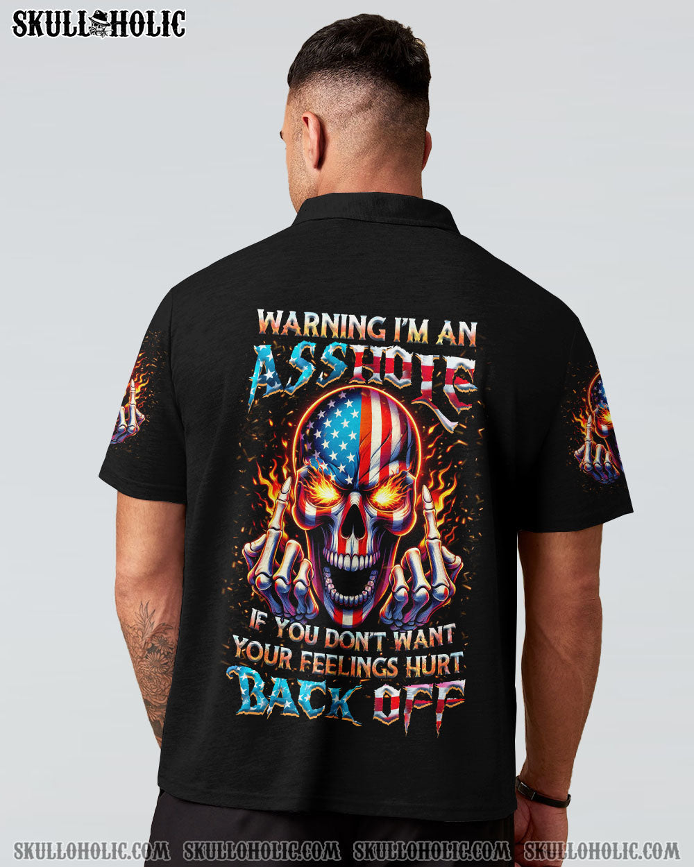 WARNING I'M AN A MAD SKULL ALL OVER PRINT - YHHN2002241