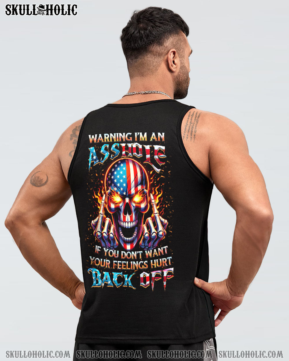 WARNING I'M AN A MAD SKULL ALL OVER PRINT - YHHN2002241