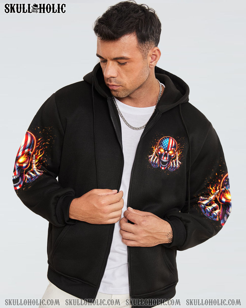 WARNING I'M AN A MAD SKULL ALL OVER PRINT - YHHN2002241