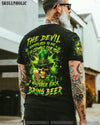 THE DEVIL WHISPERED TO ME BRING BEER SKULL PATRICK'S DAY ALL OVER PRINT - YHHN2301241